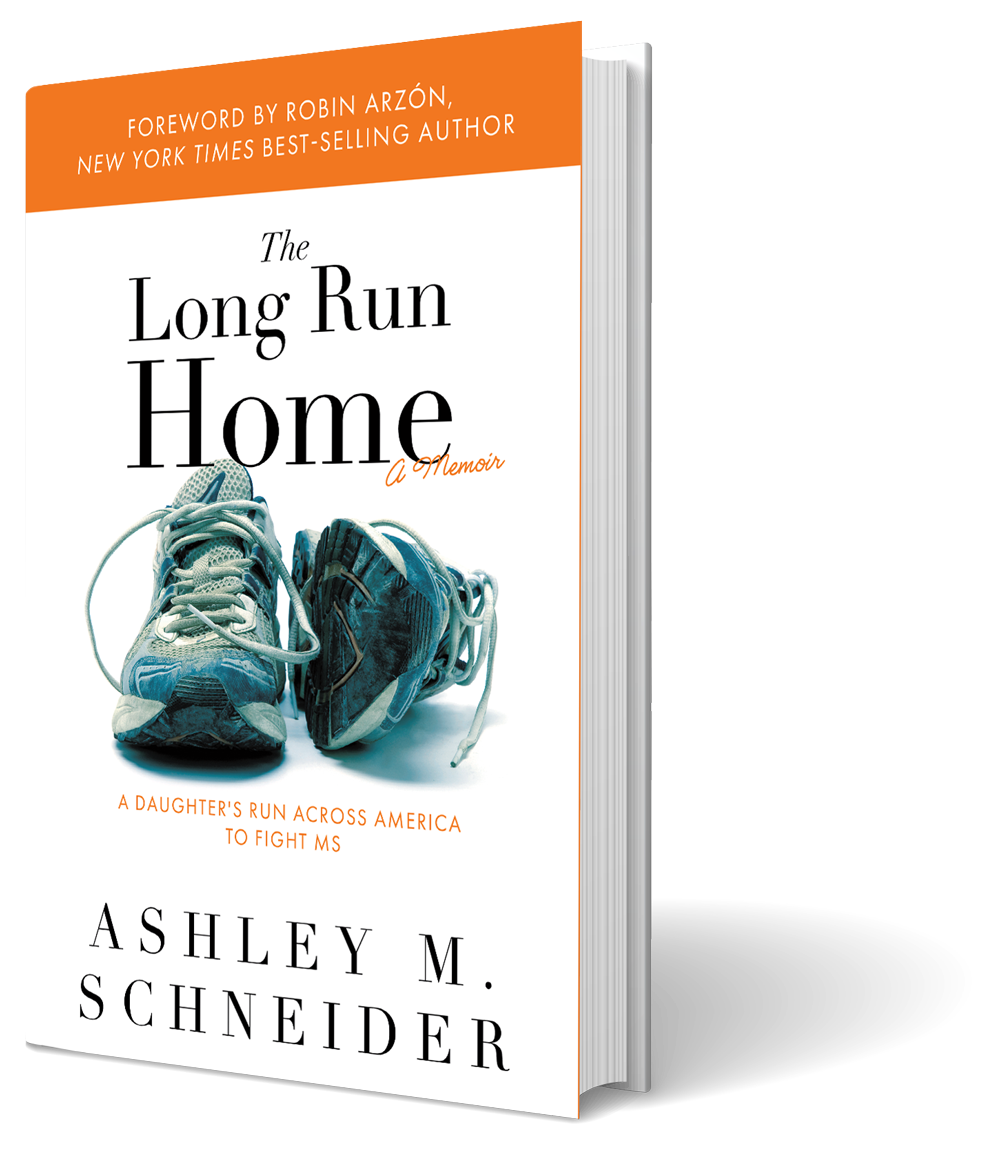 An image of the hardcover edition of The Long Run Home by Ashley M. Schneider